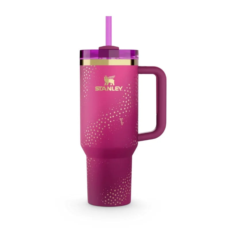 White Barbie Stanlay Tumbler | H2.0 Tumbler 1.18L Limited Edition Double Wall Vacuum Insulated