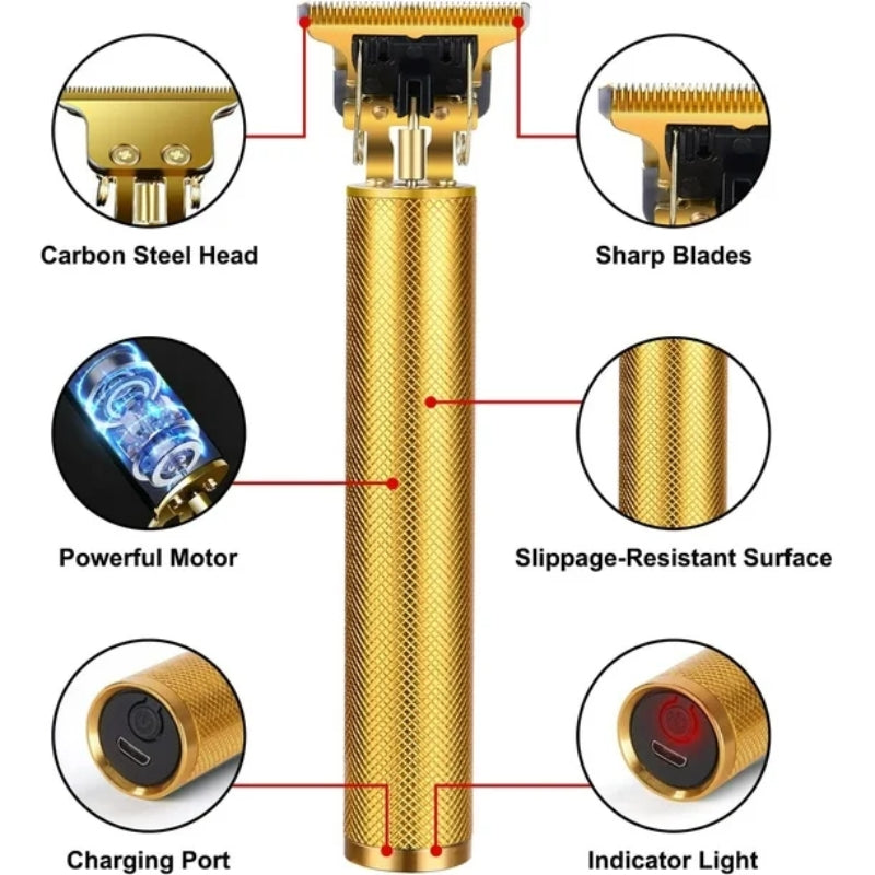 Professional T9 Trimmer I Hair And Beard Trimmer | Semi Metal